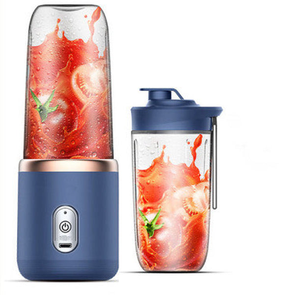 6Blade Portable Blender Mini Juicer Cup Extractor Smoothie USB Charging Fruit Squeezer Blender Food Mixer Ice Crusher Portable Juicer Machine